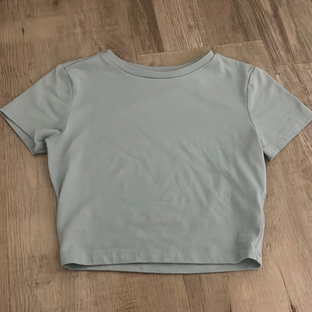 Target Wild Fable Light Blue Top (Size XS)